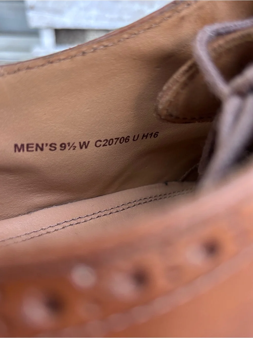 COLE HAAN Cambridge Wingtip Oxfords